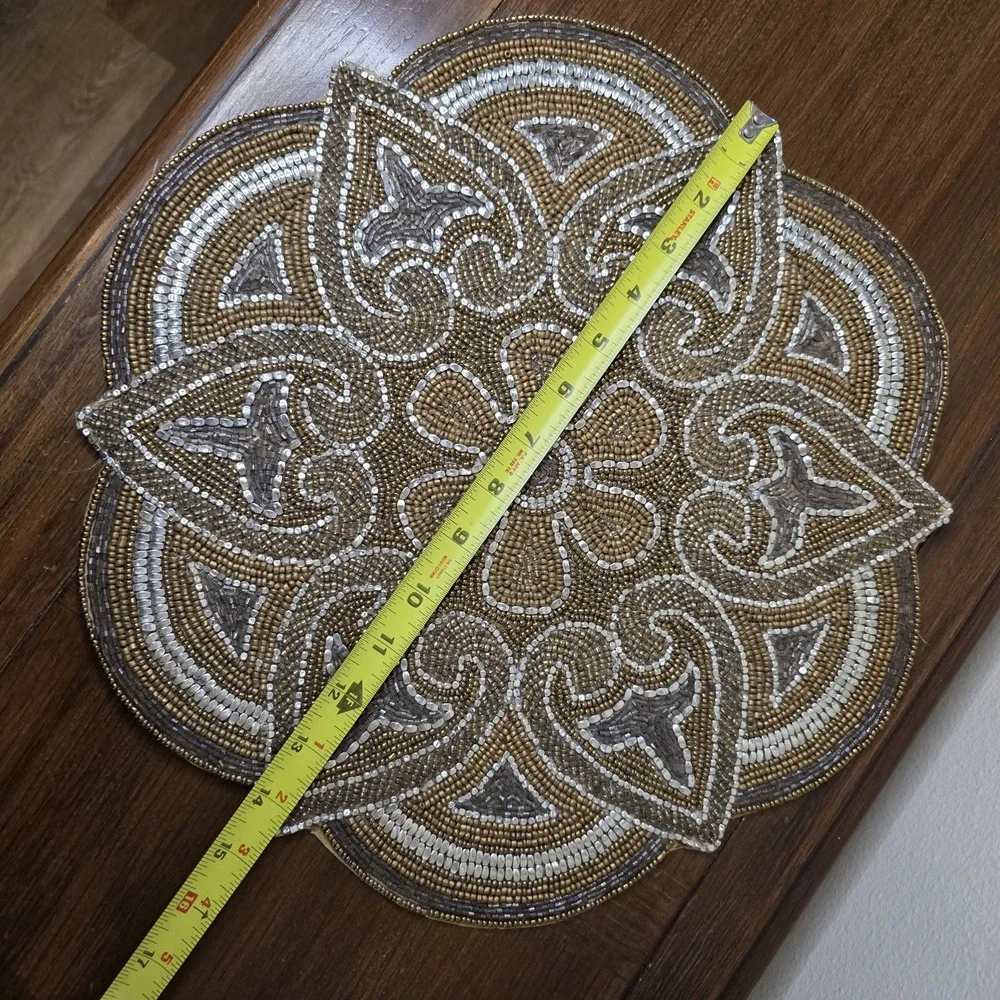 Pier 1 Imports Beaded Placemat 15